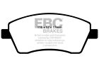 Plaquettes de frein avant EBC Ultimax pour Dacia Lodgy 1.6 (2012 on)