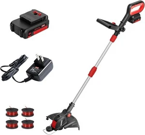 20Battery Powered Lightweight Weed Trimmer with Auto Line Feed(Battery - Picture 1 of 3