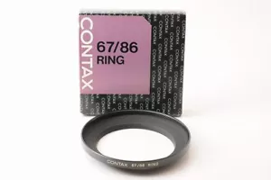 【ALMOST UNUSED TOP MINT+】Contax 67/86 Ring step up ring adapter In Box From JP - Picture 1 of 3