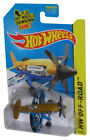 Hot Wheels HW Off-Road (2013) Mad Propz Gold & Blue Toy Airplane 92/250
