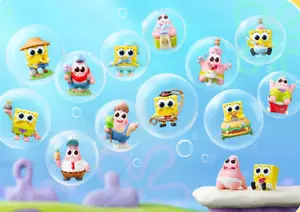 POPMART Squarepants SpongeBob Best Friends Series Confirmed Blind Box Figure Toy - Picture 1 of 20