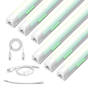 6 Pack 6CCT Dimmable 4FT Led Shop Lights, 30W T8 Shop Light Led Triac Dimmabl... - Picture 1 of 7
