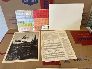 Superpowers at War - SPI 1985 - Complete! No Magazine! Game Only from S&T 100 - Picture 1 of 5