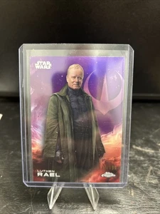 2025 Topps Chrome Star Wars LUTHEN RAEL Purple Refractor 43/199 #84 - Bild 1 von 9