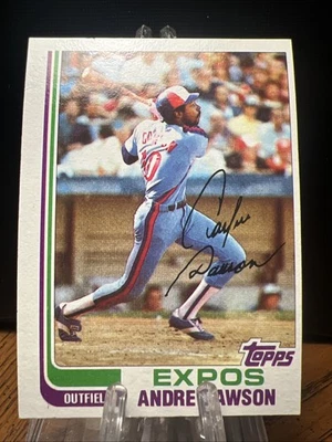 1982 Topps Andre Dawson #540 Expos - Image 1 of 2