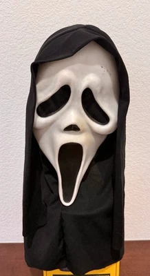 1997 Easter Unlimited FunWorld Glow in the Dark Scream Ghost Face Mask # S9206  - Image 1 of 4