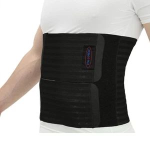 12" Abdominal Binder for Men, Adjustable & Breathable Post Surgery Compressio... - Picture 1 of 6