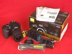 ‼️MINT IN-BOX Nikon D3400 w 18-55mm AF-P VR & 11k Shutter Count BEST ON EBAY!‼️ - Picture 1 of 12