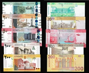Middle East Two Banknote Sets 10 pcs. UNC - Picture 1 of 2