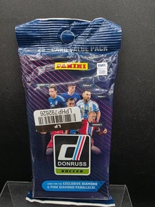 Pack de tarjetas coleccionables de fútbol Panini Donruss - Imagen 1 de 8