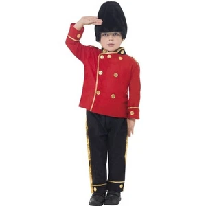 Smiffys Busby Guard Costume, Red (Size M) - Picture 1 of 1
