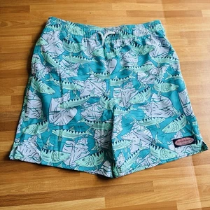 Vineyard Vines Badehose Jungen 16 Tropical Fish Print blau/grün - Bild 1 von 8