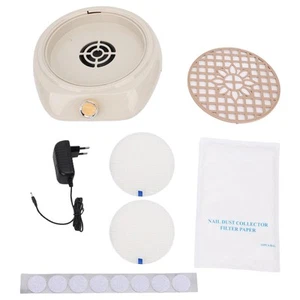 Nail Dust Collector 5000 RPM Quiet Nail Vacuum Duster Suction Collector With 1 - Picture 1 of 24