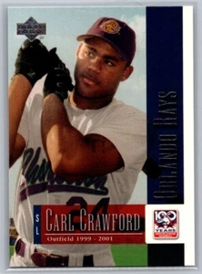 2001 Upper Deck Centennial Carl Crawford #21 - Picture 1 of 2