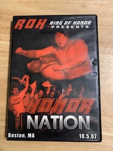 ROH Honor Nation 2007 DVD Ring Of Honor AEW NXT TNA PWG ECW NOAH NJPW WWE - Picture 1 of 5