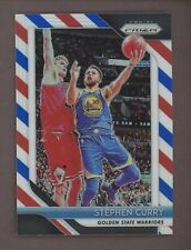 2018-19 Panini Red White Blue Prizm #222 Stephen Curry Warriors
