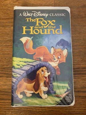 RARE Black Diamond Edition The Fox and the Hound VHS Tape - Walt Disney Classics - Image 1 of 4