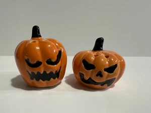 Calabaza Halloween Sal Pimienta Coctelera Naranja Mesa de Cocina S&P Decoración Nuevo - Imagen 1 de 8