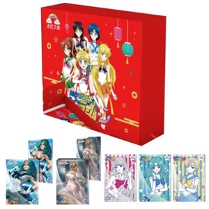 Sailor Moon Trading Card Game Premium Collector's CCG 16 Pack Booster Box Lunar - Picture 1 of 15