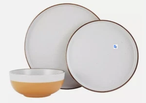 Argos Home Loft Living Speckle 12-teiliges Geschirrset - Senf - Bild 1 von 4