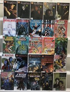 Sci-Fi, TV/Movie Comics Flash Gordon, Battlestar Galactica Comic Book Lot of 25