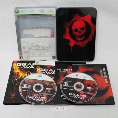 Xbox 360 Gears of War Deluxe Edition working NTSC-J 2001-075 ' - Image 1 of 2