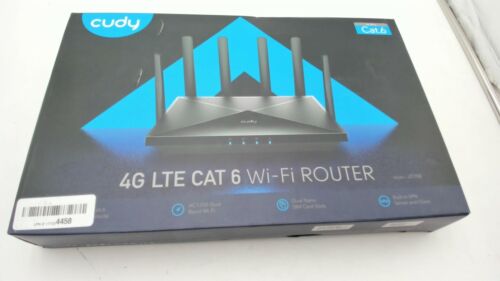 Cudy New 4G LTE Cat 6 WiFi Router, Qualcomm Chipset, LTE Modem Router
