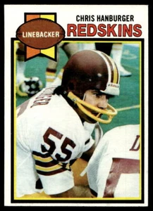 1979 Topps #375 Chris Hanburger Washington Redskins Sin precio base como nuevo - Imagen 1 de 2