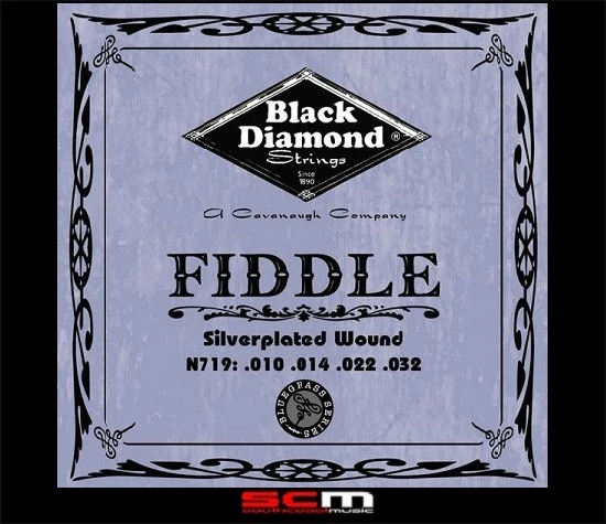 Black Diamond 06-41360 Violin Fiddle Strings String Set Silverplated  - Image 1 of 1