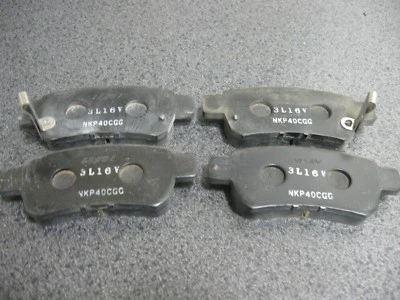 NEW NISSIN NPO-141W DISC BRAKE PAD SET, REAR - Image 1 of 3
