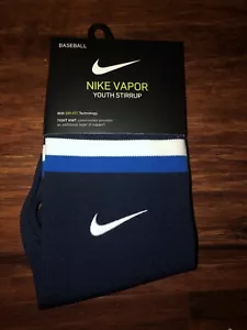 Calcetines de béisbol NIKE Dri-Fit vapor estribo para jóvenes unisex talla única se adaptan a la mayoría de los marinos - Imagen 1 de 2