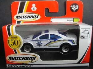 MATCHBOX MATTLE 2001.50 YEARS OF MATCHBOX #.53/75.POLICE.AS IS SEE SCAN. - Picture 1 of 1