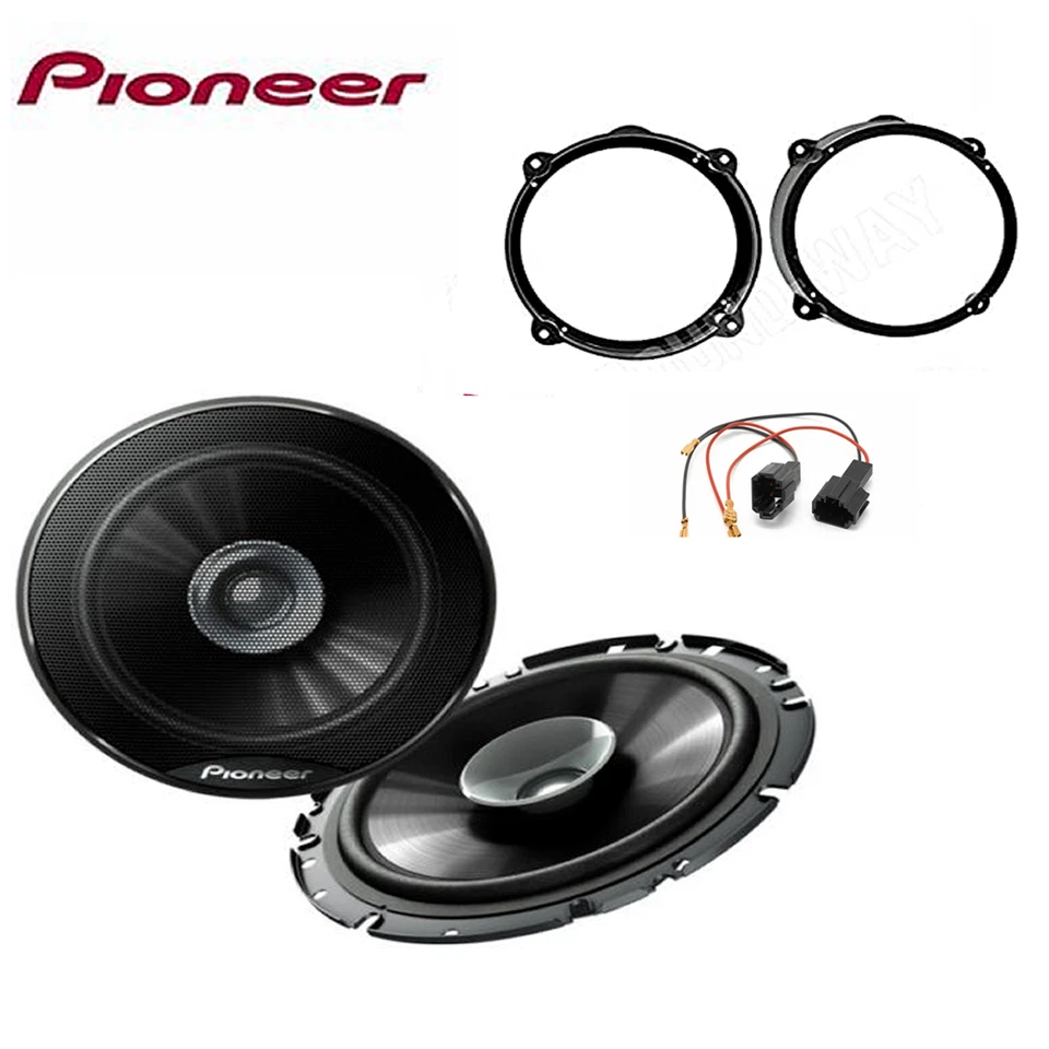 Kit 2 casse PIONEER per Alfa Romeo 147 con adattatori e sup