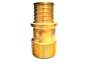 Brass 63 mm x 2-1/2" MPT or 2" FS ASTM F2080 Adapter, Article ID# 235157-001 - Picture 1 of 3