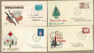 Australia 1960 1965 WCS Wesley FDC Cover x4 - Picture 1 of 2