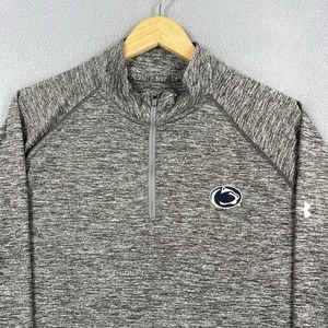 Penn State Nittany Lions Sweatshirt Herren XXL grau 1/4 Zip Pullover NCAA Golf - Bild 1 von 9