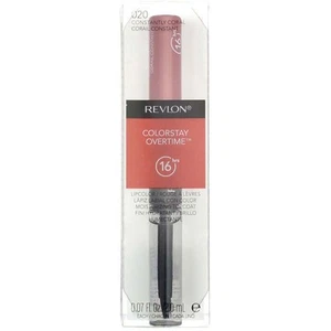 3 Pack Revlon ColorStay Overtime Lipcolor, Constantly Coral 20, 0.07 fl oz - Picture 1 of 2
