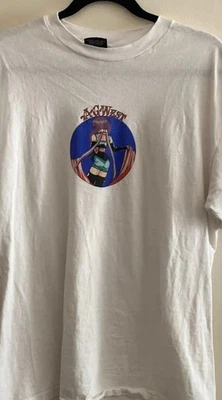 Винтажная футболка Atomic Garage West одинарный шов размер LG очень редкая скейтборд - Изображение 1 из 4