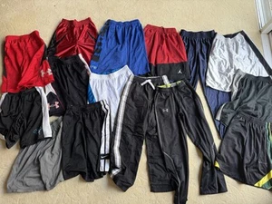 Boys Size Large Shorts & Sweatpants Lot – Nike, Under Armour - Picture 1 of 4