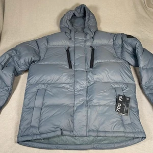 Under Armour 700 FP Feather Down Puffer Jacket Cold Gear Infrared Gray X-LARGE - Bild 1 von 17