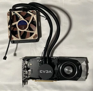 Nvidia GeoForce GTX 1080Ti EVGA Liquid Cooling Hybrid Graphics Card. - Picture 1 of 4
