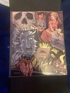 Caja de terror Bam destino final impresión artística 8x10 146/2500 firmada por artista - Imagen 1 de 4
