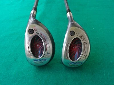 Juego híbrido de palos de golf Simon Golf Siomac Powersphere 18* y 21* R Flex grafito diestro Foto 1 de 4