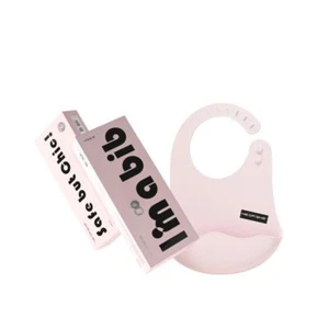 HE OR SHE I'm a bib - Pink - Picture 1 of 6