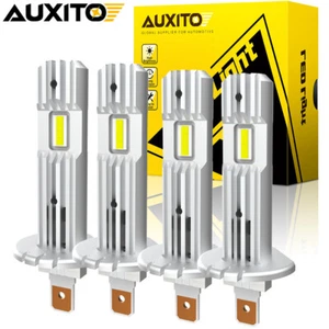 AUXITO 4x H1 LED Headlight Bulbs Super White 40000LM Kit High Low Beam CANBUS - Imagen 1 de 20