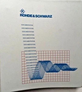 Rohde & Schwarz Signalanalysator opt. FSE-B7 Bedienungsanleitung Teile-Nr. 1066.4323.19-06 - Bild 1 von 9