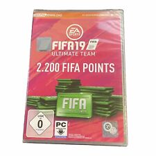 FIFA 19 Ultimate Team 2.200 Fifa Points PC NEU & OVP