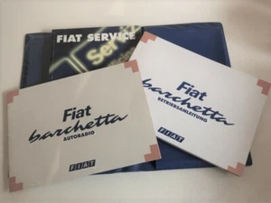 FIAT BARCHETTA Betriebsanleitung 1995 Bedienungsanleitung Handbuch Bordmappe BA - Picture 1 of 4