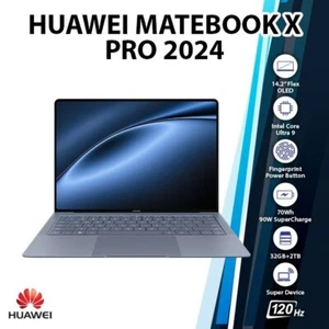 HUAWEI MateBook X Pro 2024 Windows PC Laptop (Ultra 9 185H/32GB+2TB/GLOBAL Ver.) - Picture 1 of 8