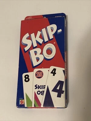 Vintage Mattel Skip-Bo 2003 Card Game with Instructions 42050 - Image 1 of 3